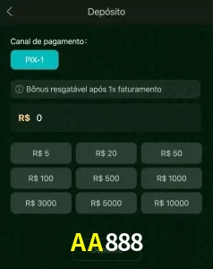 deposits AA888